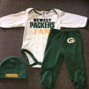 Green Bay Packers Baby Outfit